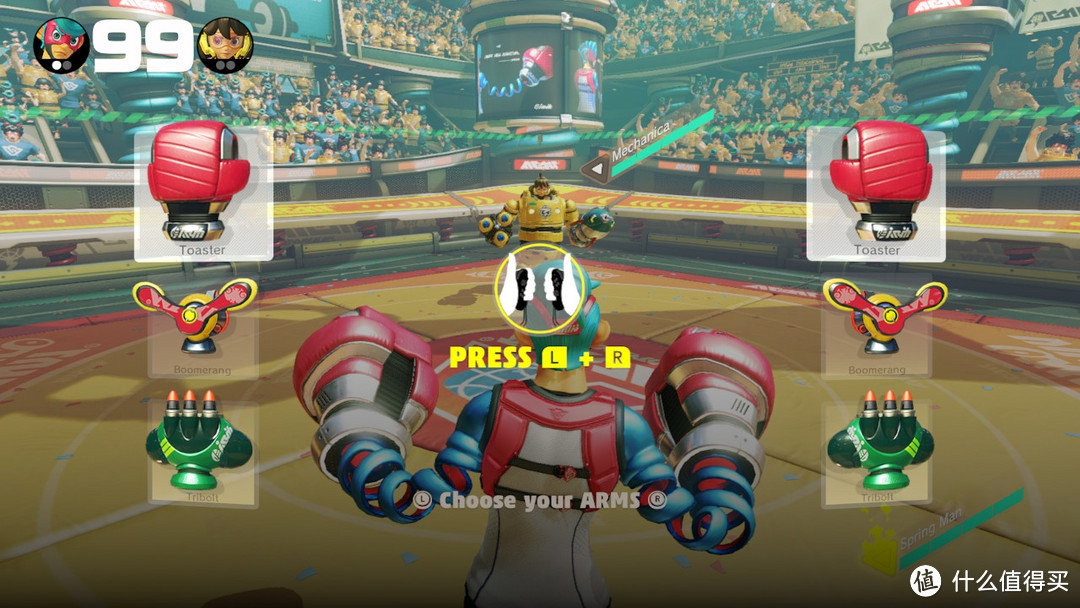 Nintendo Switch游戏《Arms》以拳会友体验