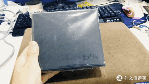 GIF开箱卡多了,真的会很厚的网易严选牛皮钱包
