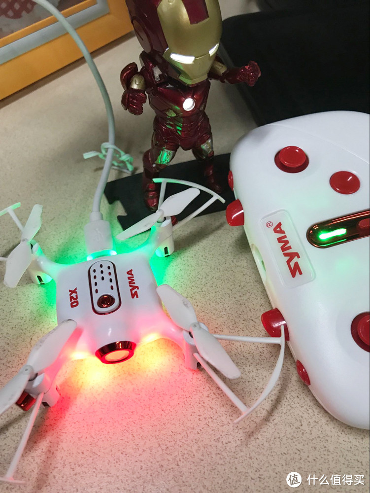 儿童节的礼物——司马SYMA X20遥控迷你四轴飞行器无人机