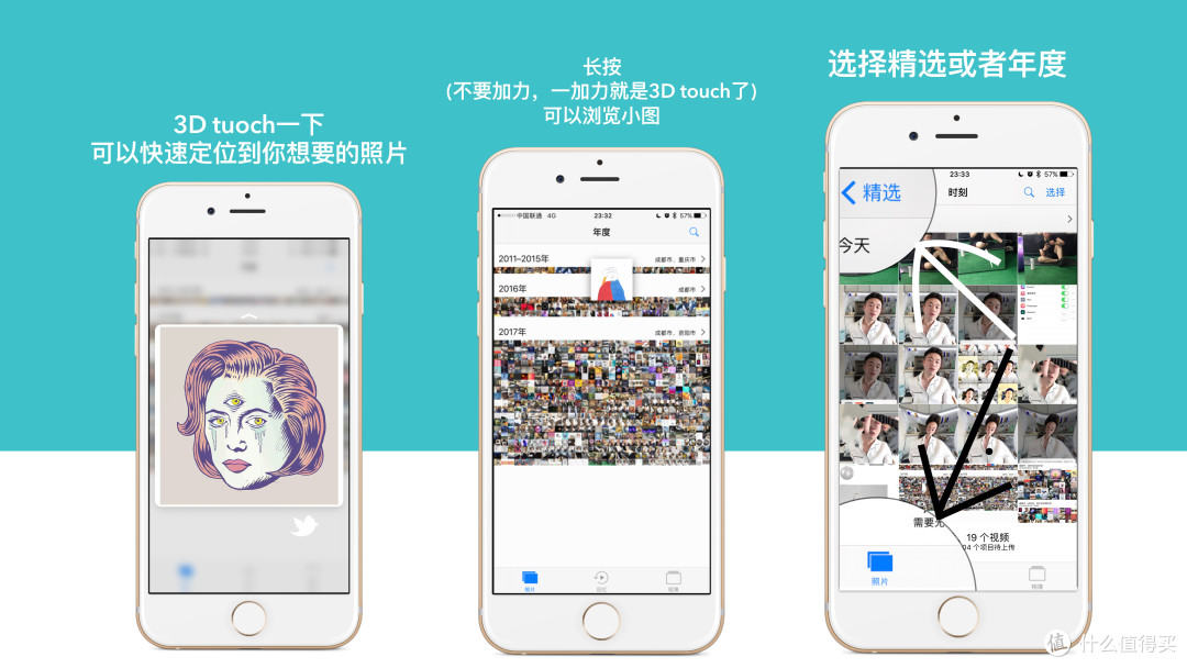 IOS 原生相册 小于10个的小技巧 分享
