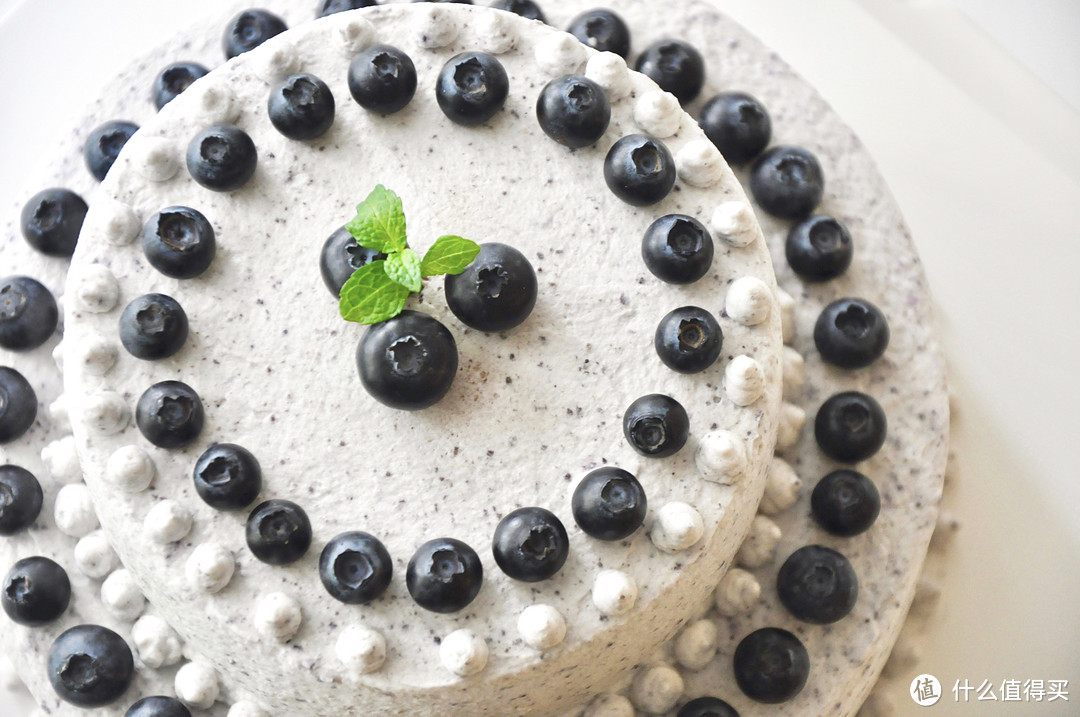 双层蓝莓蛋糕 (分蛋海绵蛋糕)～附双层蛋糕挺立小秘诀