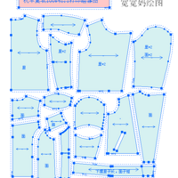 618机车小皮衣自制方法(裁剪)