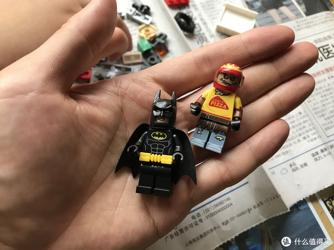 #本站首晒#LEGO 乐高 Batman Movie 稻草人的比萨外卖车 70910