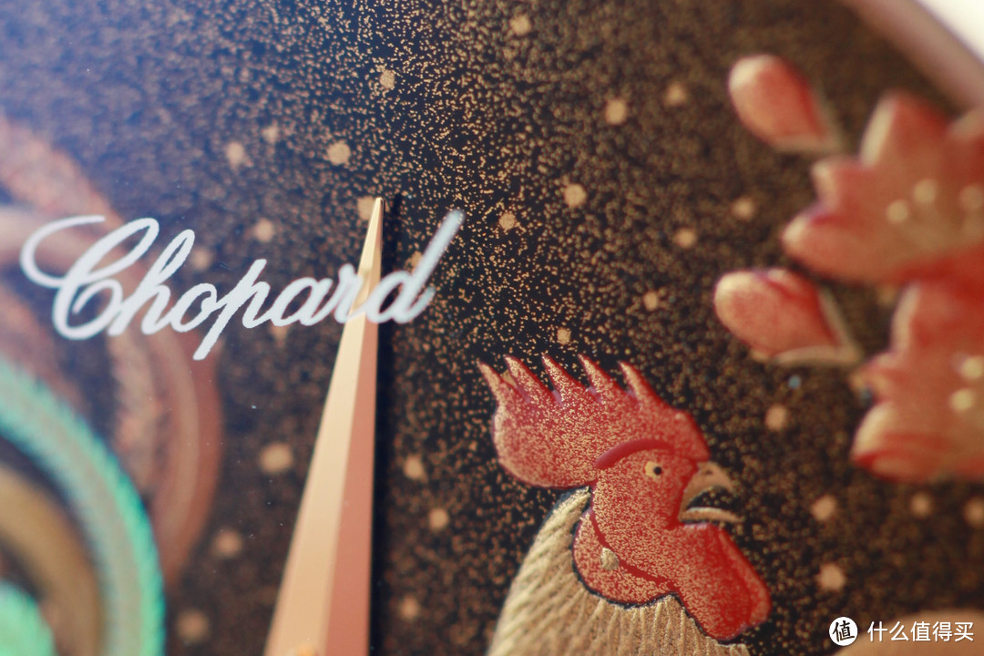 #首晒# 雄鸡唱白，天下晴好—— 萧邦Chopard Urushi 鸡年莳绘限量款腕表