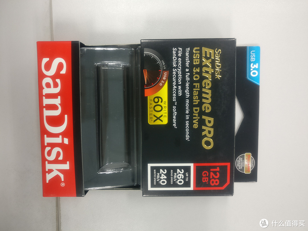 SanDisk 闪迪 至尊超极速 CZ88 128GB U盘 晒单