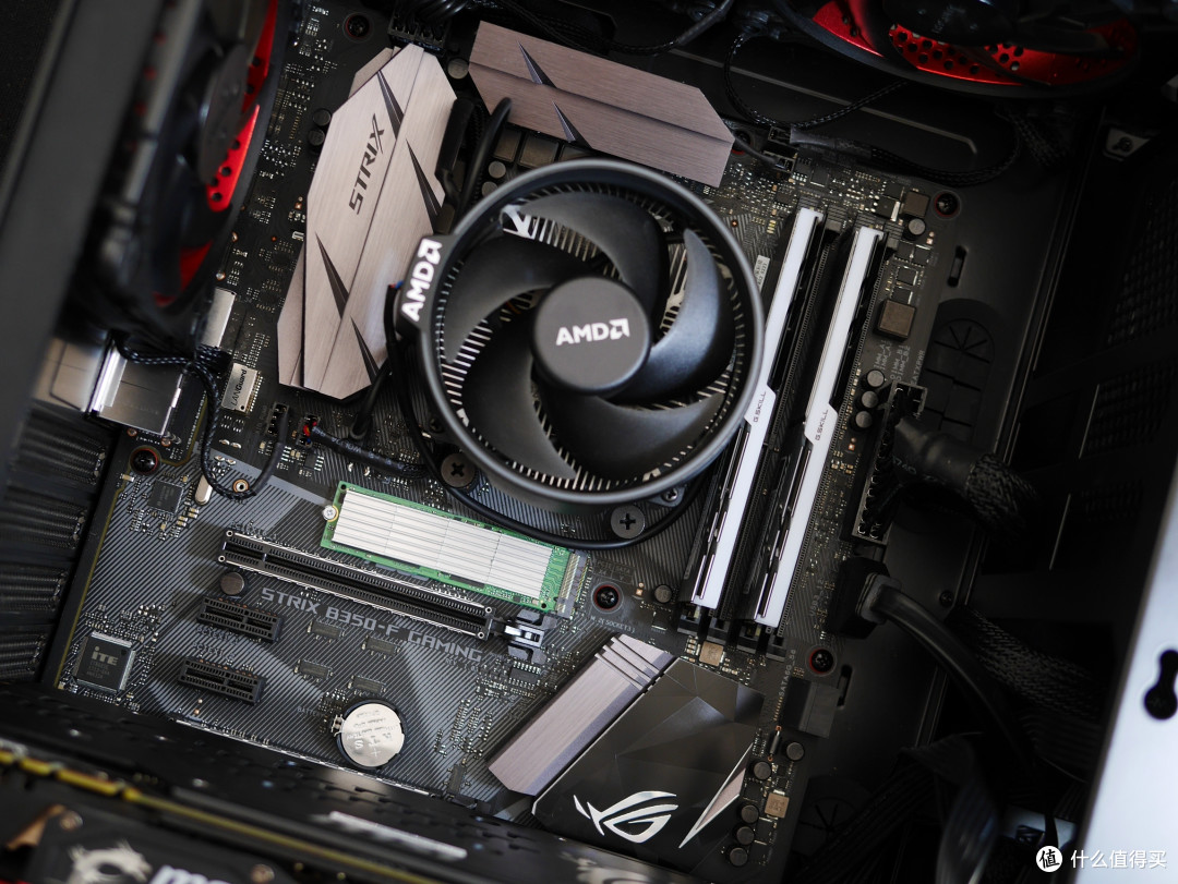 败家眼信仰升级——华硕rog strix b350f gaming开箱小试