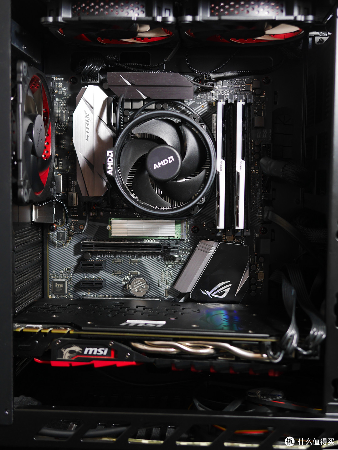 败家眼信仰升级——华硕ROG Strix B350F GAMING开箱小试