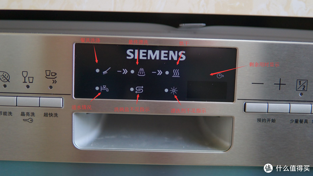 用过一次就后悔，为什么不早点买：SIEMENS 西门子 SN45M531TI 洗碗机