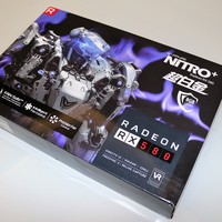 蓝宝石 RX580 2048SP 8G D5 OC 显卡外观展示(热管|背板)