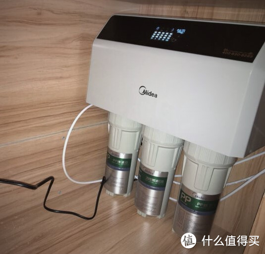 无桶反渗透之选，Midea 美的 MRO1683C-400G 净水器 开箱