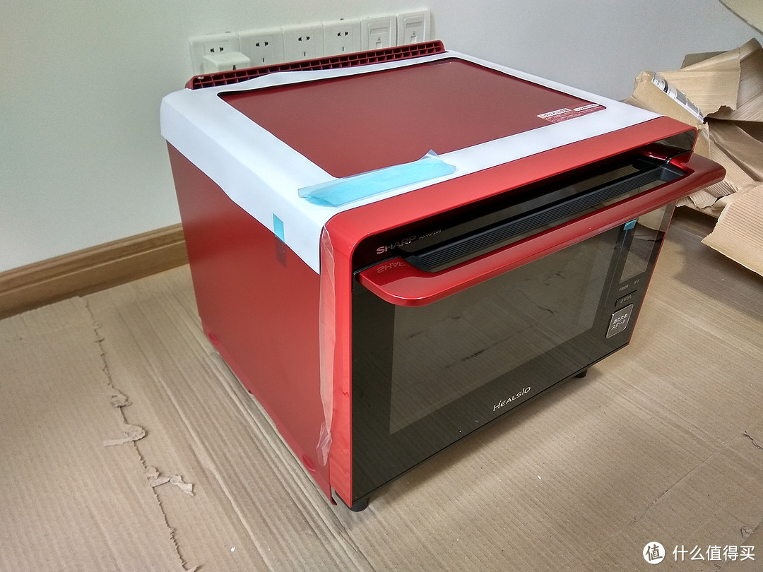 为了安全省心 — 日亚直邮 SHARP 夏普 HEALSIO AX-XP200-R 水波炉 小晒