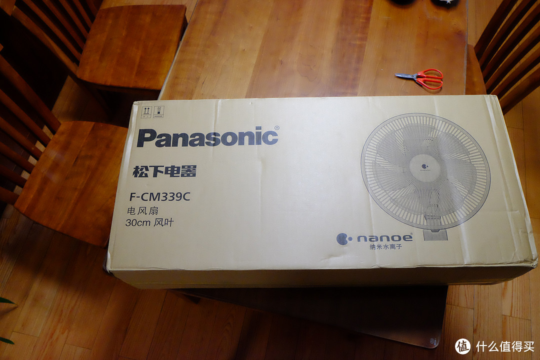 #本站首晒#细节完美 Panasonic 松下 旗舰风扇 fcm339 开箱及试用