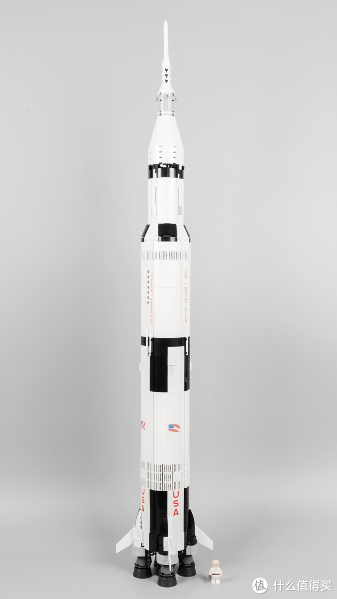 #本站首晒#直上云霄的IDEA：乐高IDEAS系列21309 NASA阿波罗计划土星5号评测