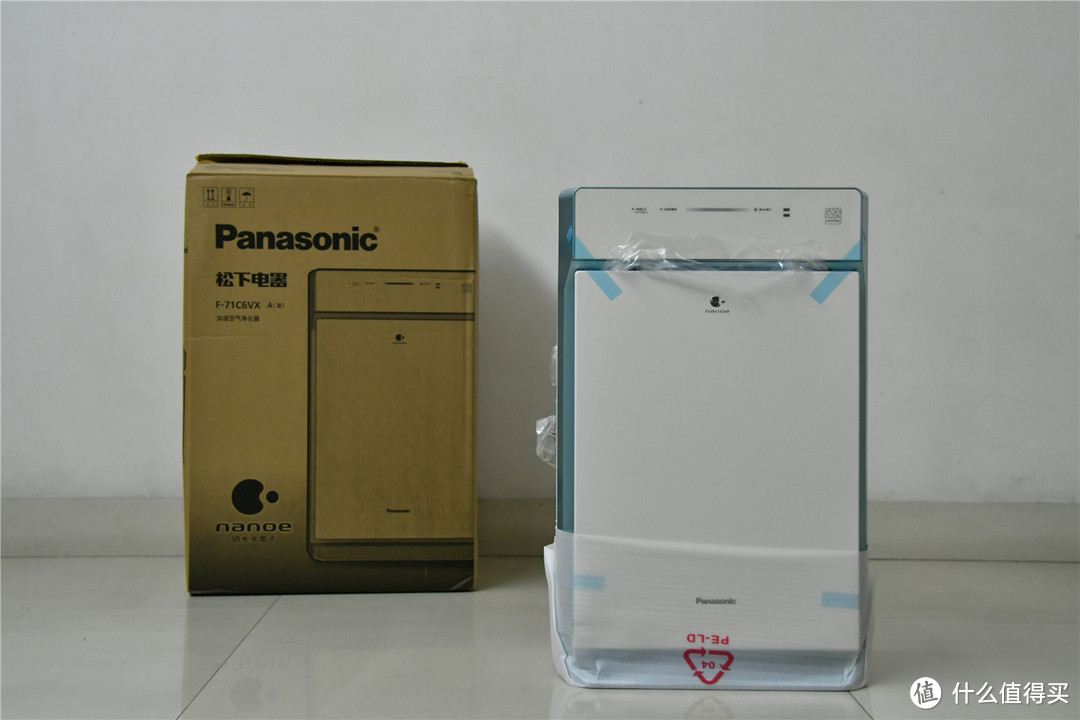 希望它是我的鼻炎福音，新入手Panasonic 松下 F-71C6VX-N 加湿 空气净化器 分享