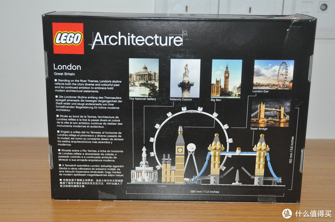 #本站首晒#LEGO 乐高 Architecture 建筑系列 21034 伦敦街景 附宜家陈列箱