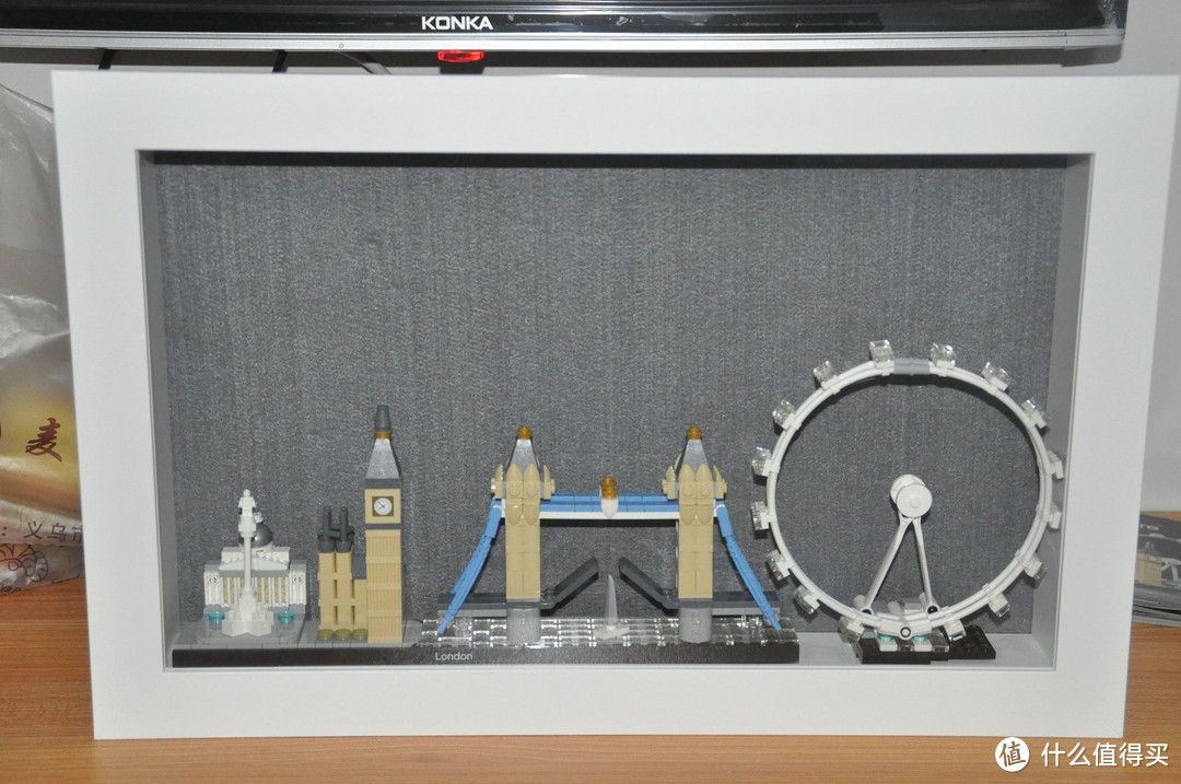 #本站首晒#LEGO 乐高 Architecture 建筑系列 21034 伦敦街景 附宜家陈列箱