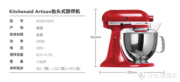 KitchenAid厨师机 体验测评～你和甜点中间，可能只是差了台厨师机