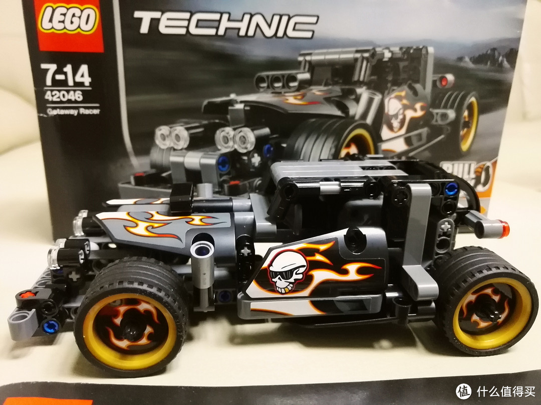 #热征#玩具#六一节的礼物：LEGO 乐高 Technic 科技系列 42046 狂野赛车 晒单