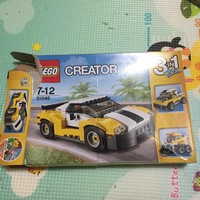 乐高高速跑车 31046 玩具使用总结(爬行垫|零件)