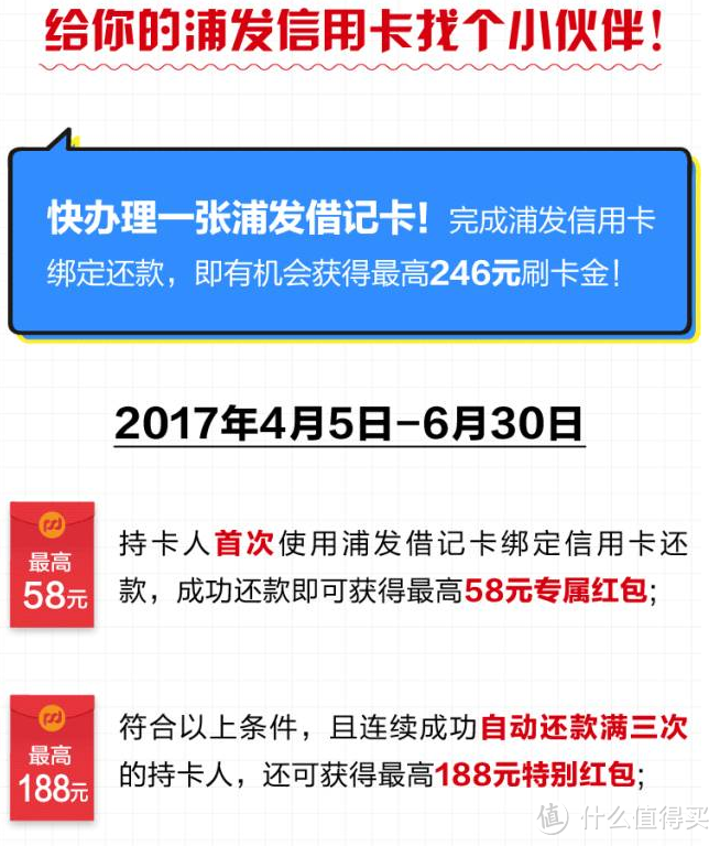 浦发活动那么多，整理一个全面的好吗？不好！！！