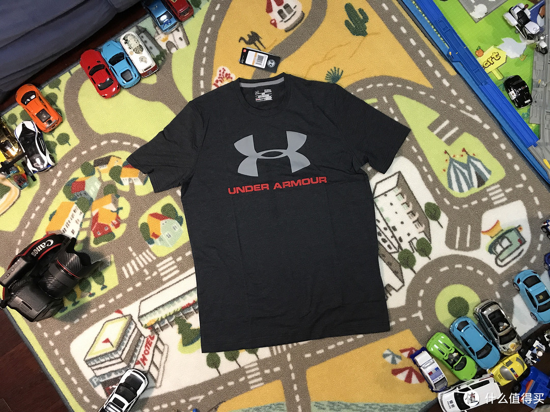 Under Armour 安德玛 UA Charged Cotton运动T恤（附面料对比、尺码实测及真人兽）