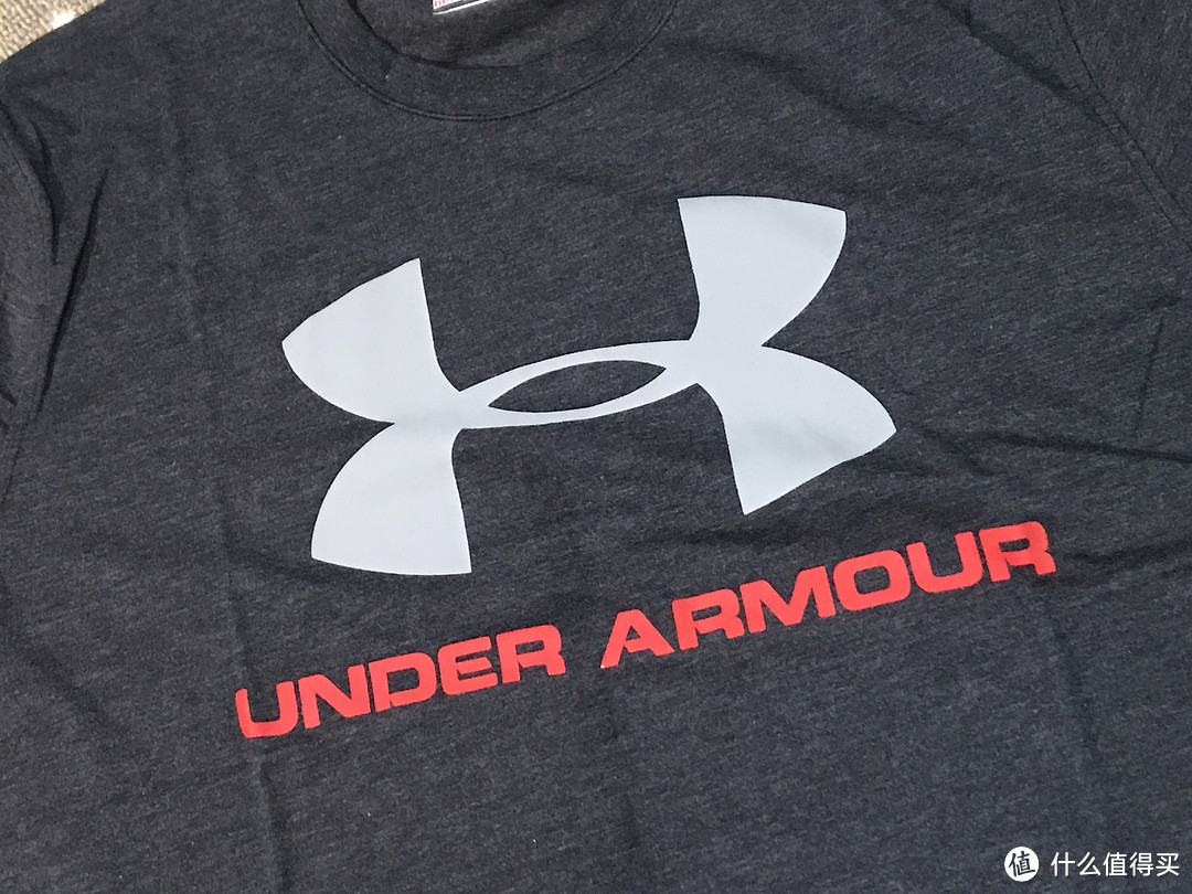 Under Armour 安德玛 UA Charged Cotton运动T恤（附面料对比、尺码实测及真人兽）