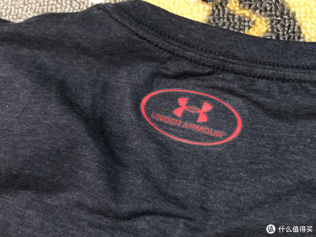 Under Armour 安德玛 UA Charged Cotton运动T恤（附面料对比、尺码实测及真人兽）