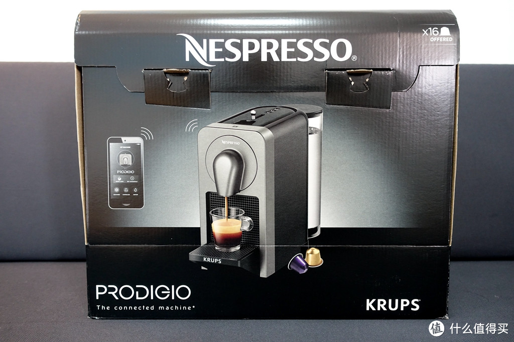 #本站首晒#胶囊咖啡机要什么智能 - Krups Nespresso Prodigio 开箱初体验