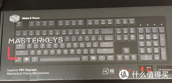 COOLERMASTER 酷冷至尊 MasterKeys L With PBT 烈焰枪 XT V2 机械键盘 开箱简评