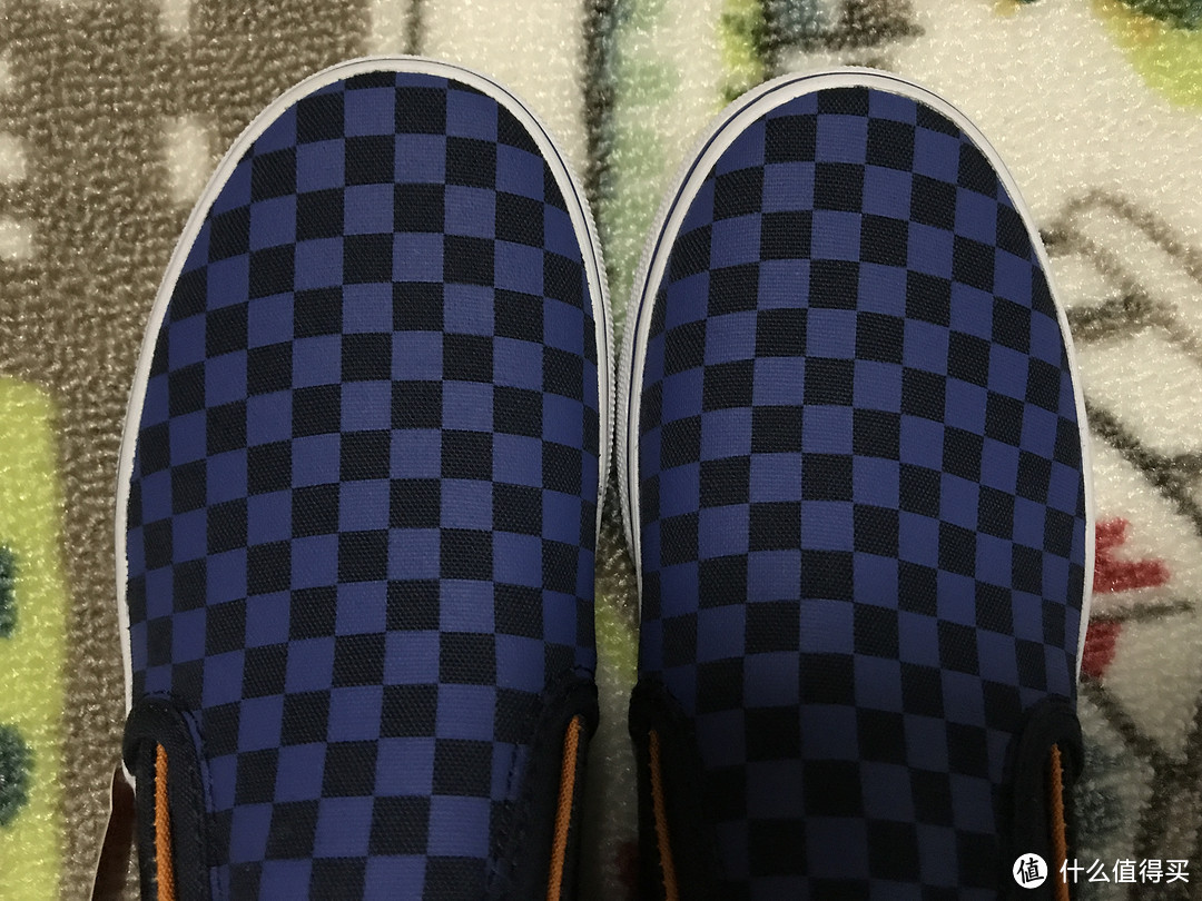 Vans ASHER 一脚蹬帆布童鞋（附与slip-on简单对比）