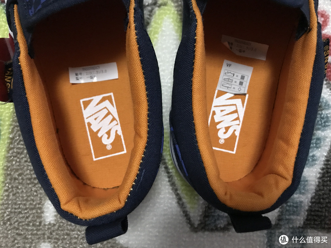 Vans ASHER 一脚蹬帆布童鞋（附与slip-on简单对比）