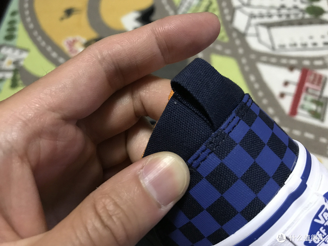 Vans ASHER 一脚蹬帆布童鞋（附与slip-on简单对比）