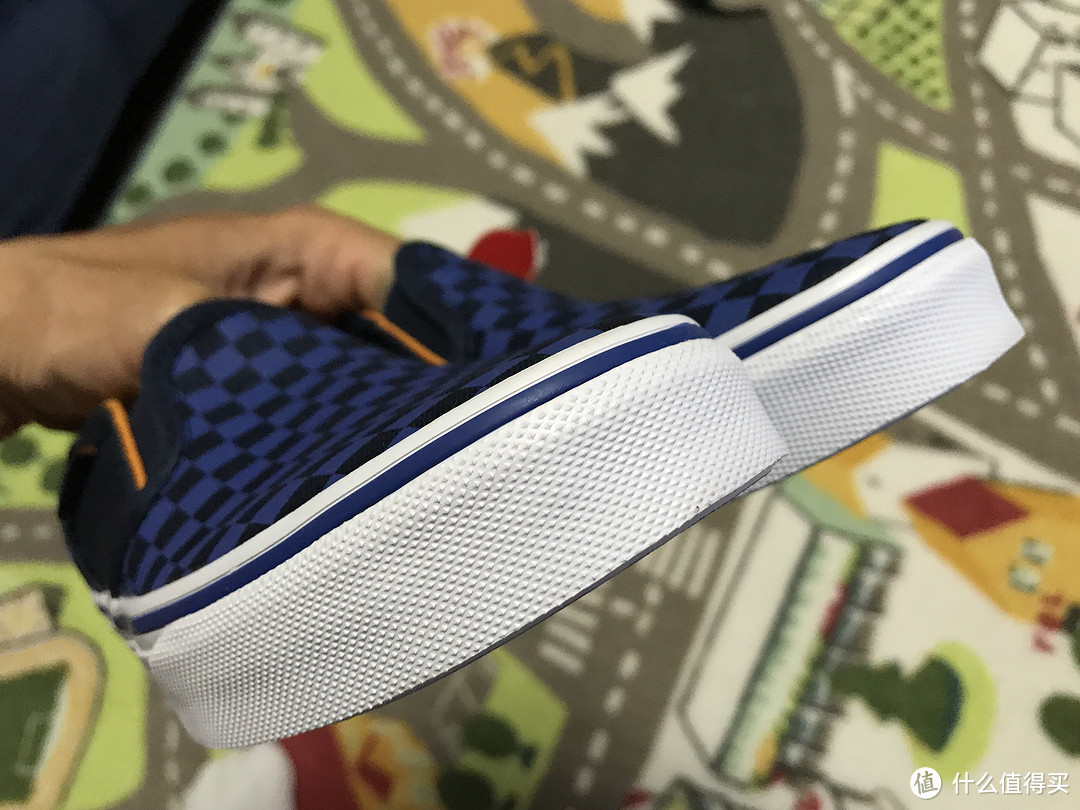 Vans ASHER 一脚蹬帆布童鞋（附与slip-on简单对比）