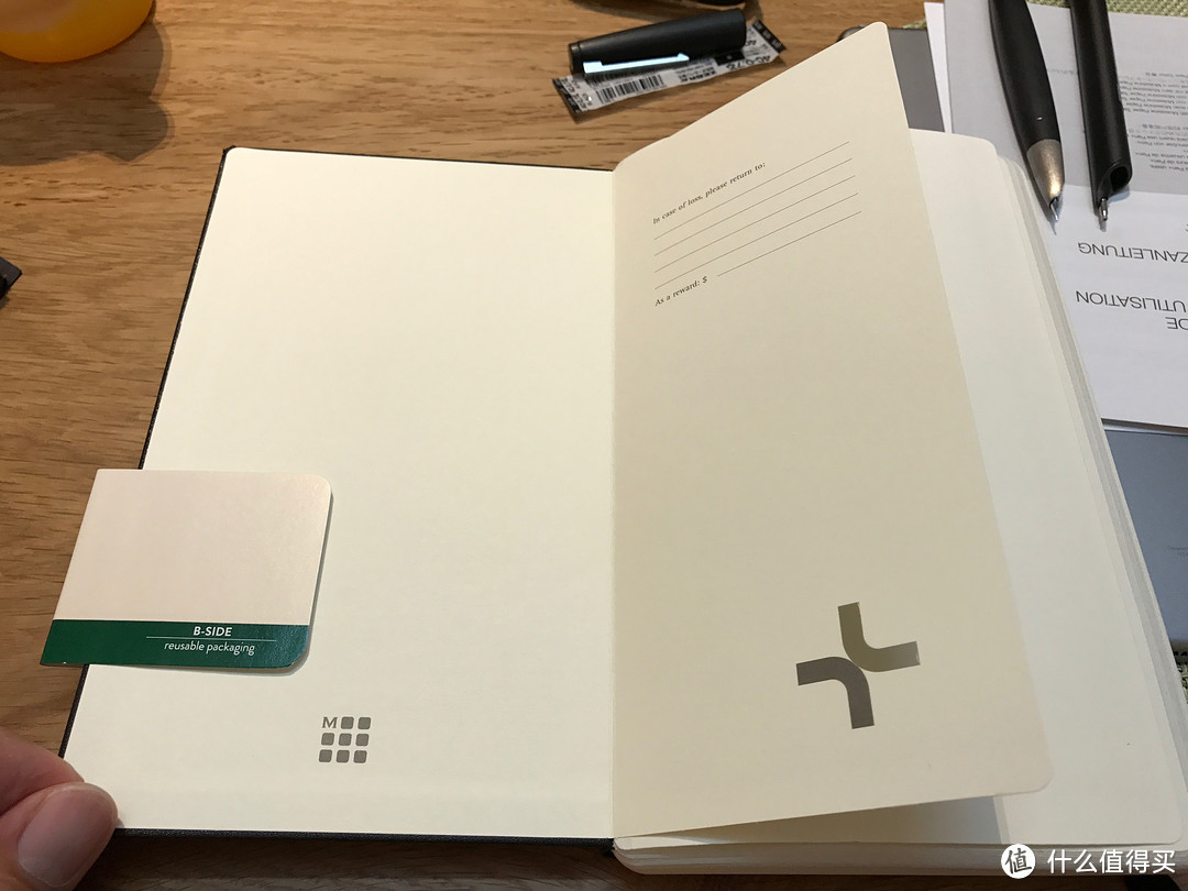 星爸爸的 Moleskine 智能笔记本套装 开箱