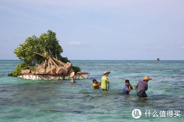 著名的照片“南海纤夫”。其实照片里的5个人都是赌棍。