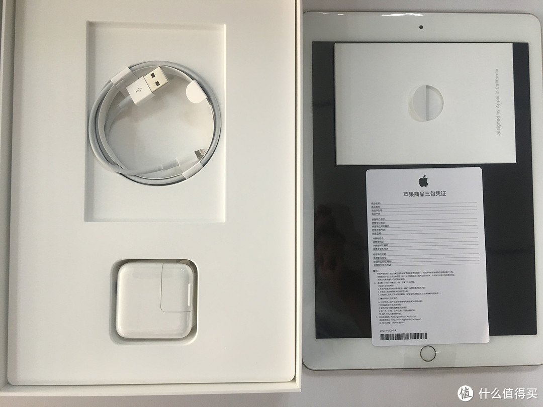 Apple 苹果 2017款 iPad 9.7英寸 平板电脑 真实开箱 纯晒物