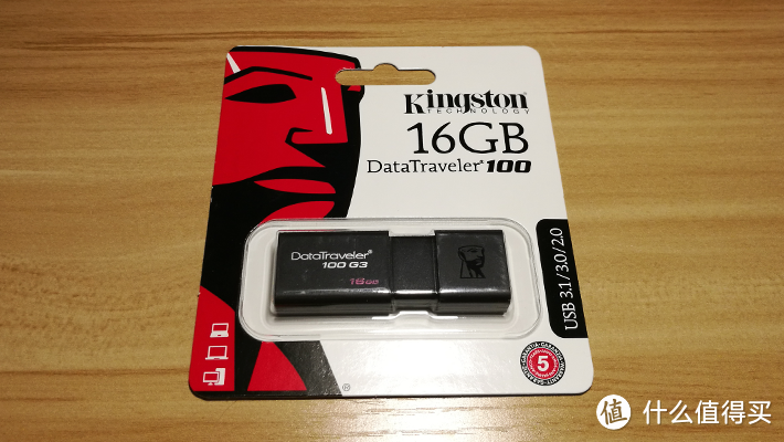 把大姐姐的单车弄丢后  又补了一辆金士顿DT100G3 16GB USB3.0 U盘（简晒）