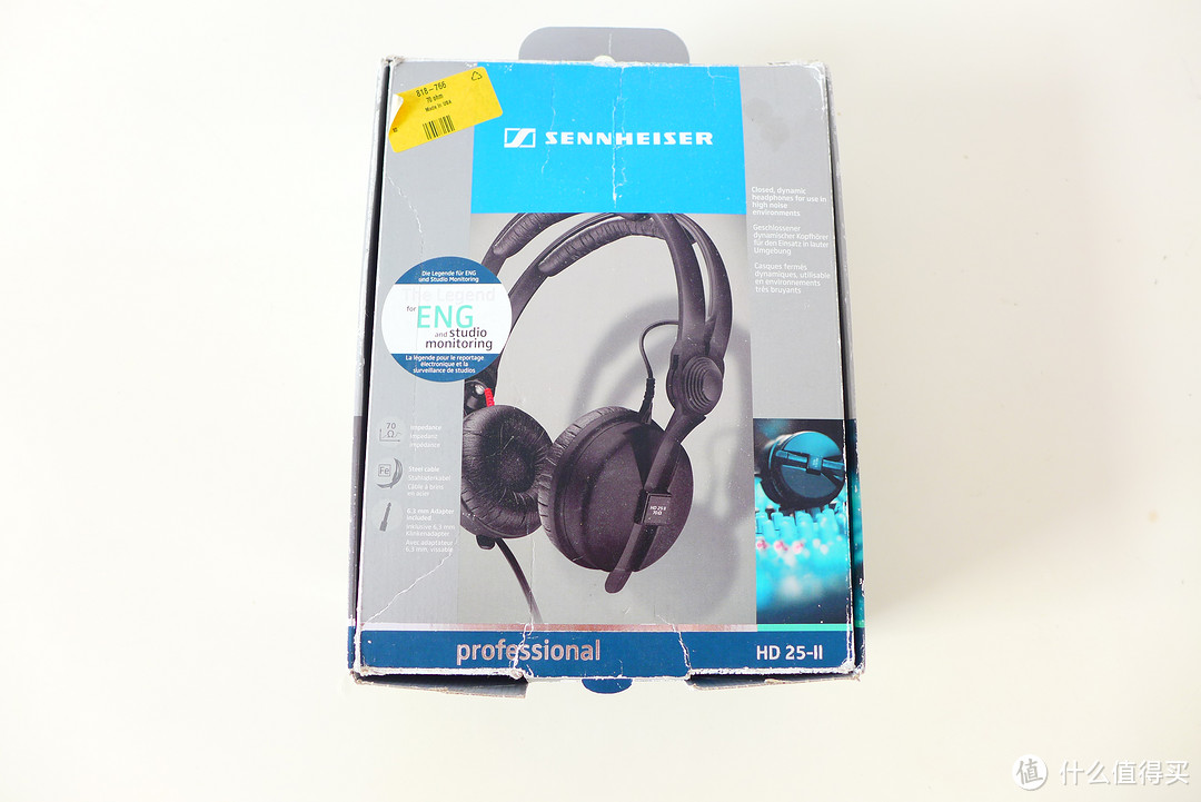 和我年龄一样大的朋友：SENNHEISER森海塞尔HD25 II 开箱多图