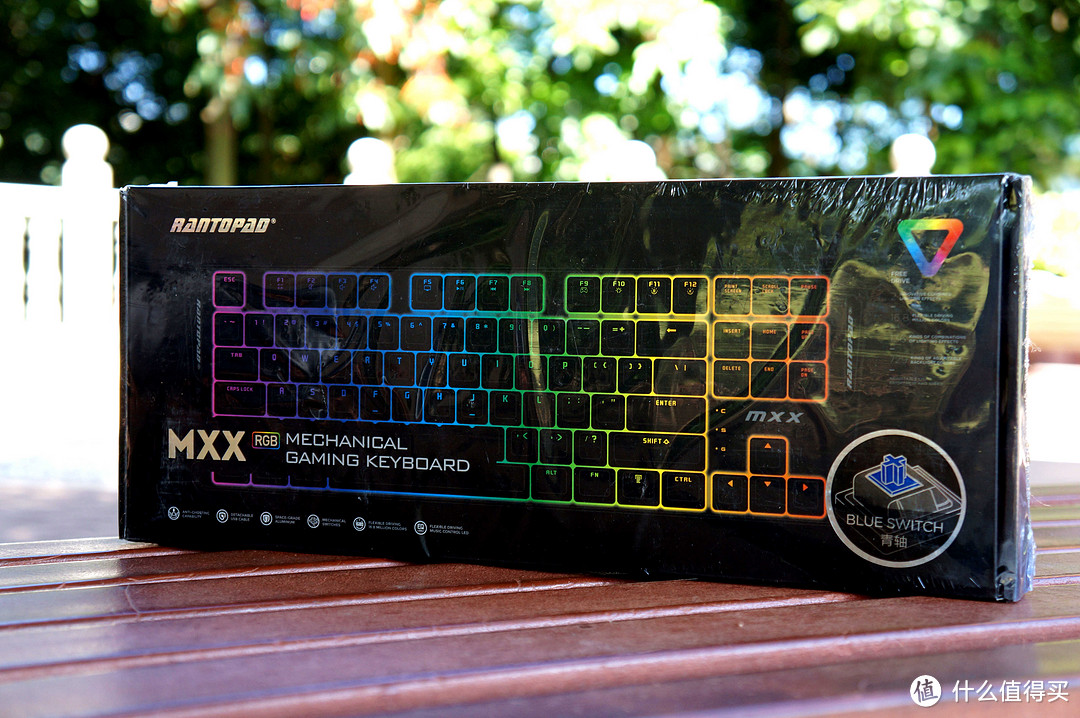 RANTOPAD 镭拓 MXX RGB 机械键盘87键 青轴 开箱体验