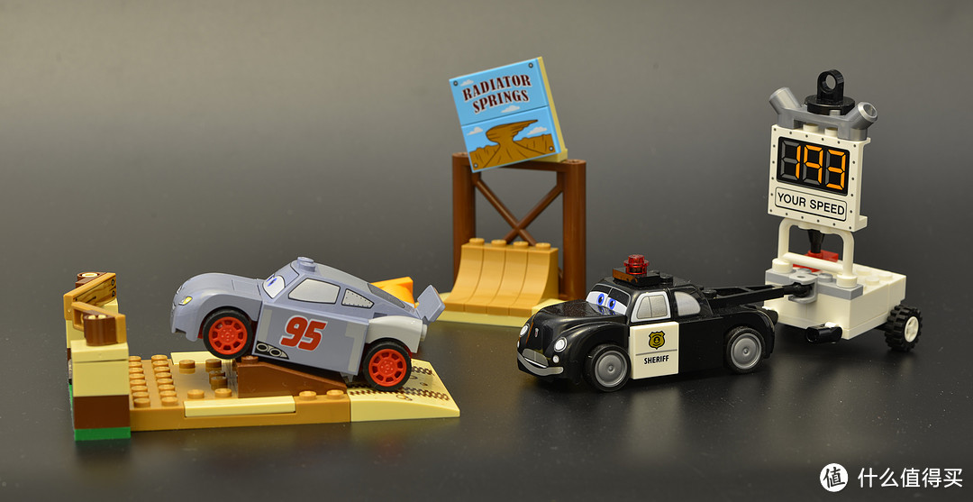 #本站首晒#LEGO 乐高 10730-10733 10742-10744 赛车总动员系列 开箱晒单