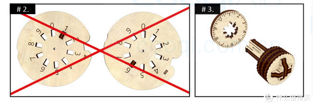 拼插模型晒单：Ugears 乌克兰 木质机械传动模型 密码箱