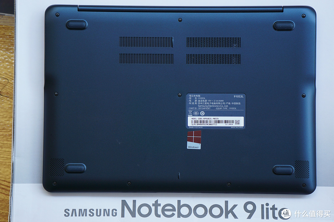 #本站首晒# 因为清货才买你，SAMSUNG 三星Notebook9 lite 910S3L白、黑色 笔记本电脑 开箱