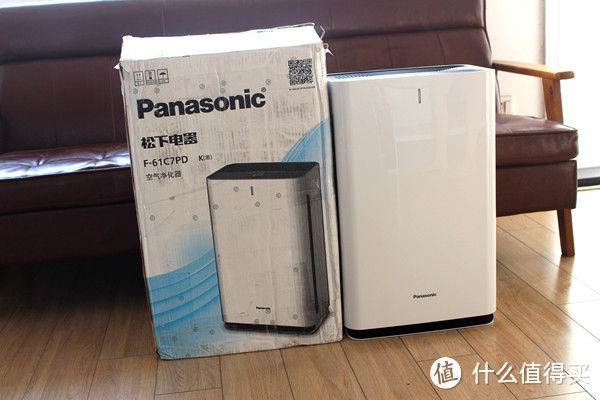 给孩子最好的礼物，Panasonic 松下  F-61C7PD 空气净化器 使用体验