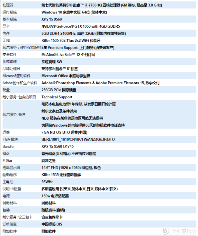 迟到的戴尔xps15 9560晒单