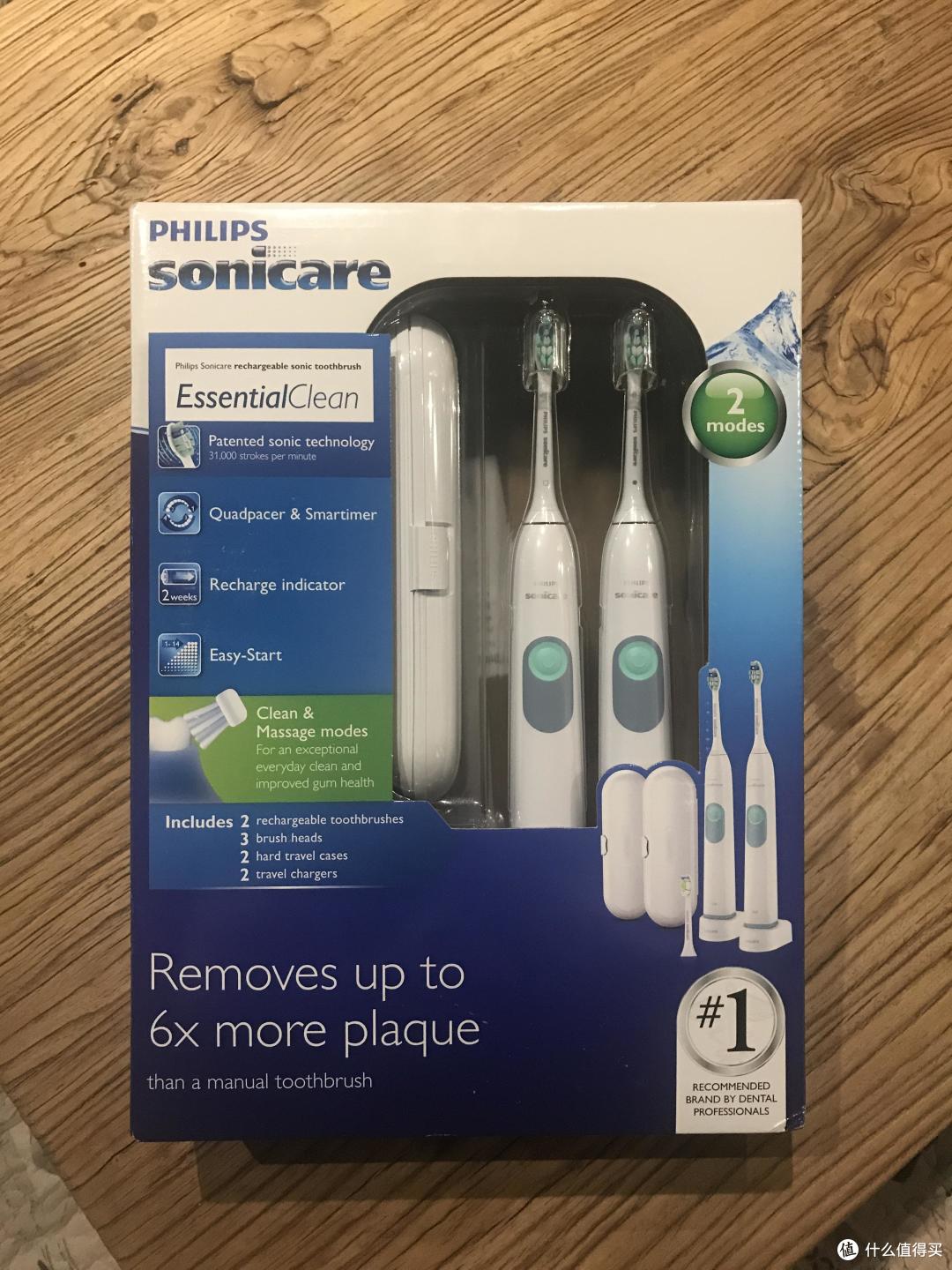 PHILIPS 飞利浦 HX6240 声波电动牙刷 体验