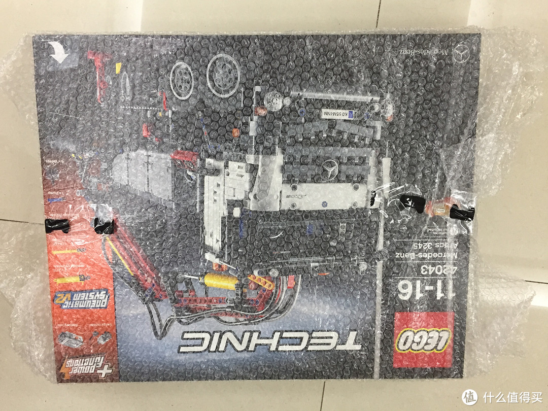 心有猛虎—— LEGO 乐高 42043 奔驰大卡