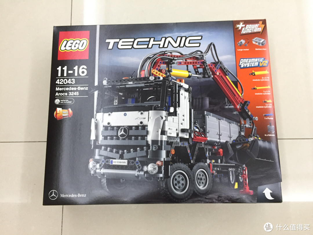 心有猛虎—— LEGO 乐高 42043 奔驰大卡