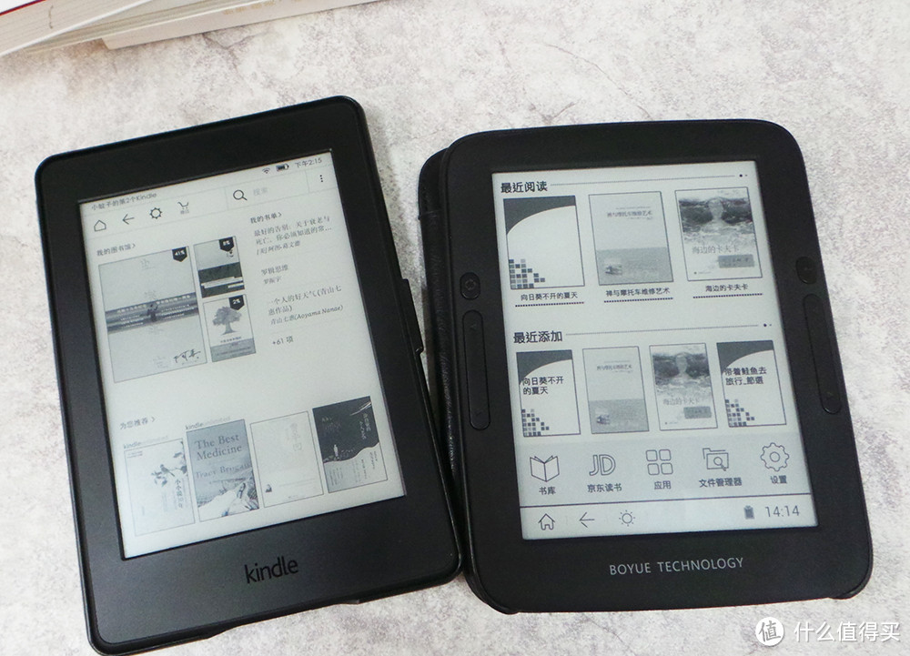 我喜欢啃豆什么，又爱小胖哪里？Amazon 亚马逊 Kindle Paperwhite 3 电子书阅读器与 博阅 T62 mega对比评测