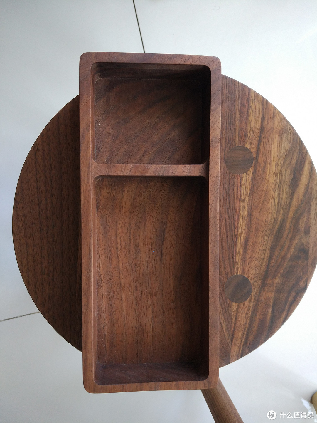 不黑不粉也说说铜木主义胡桃木板凳