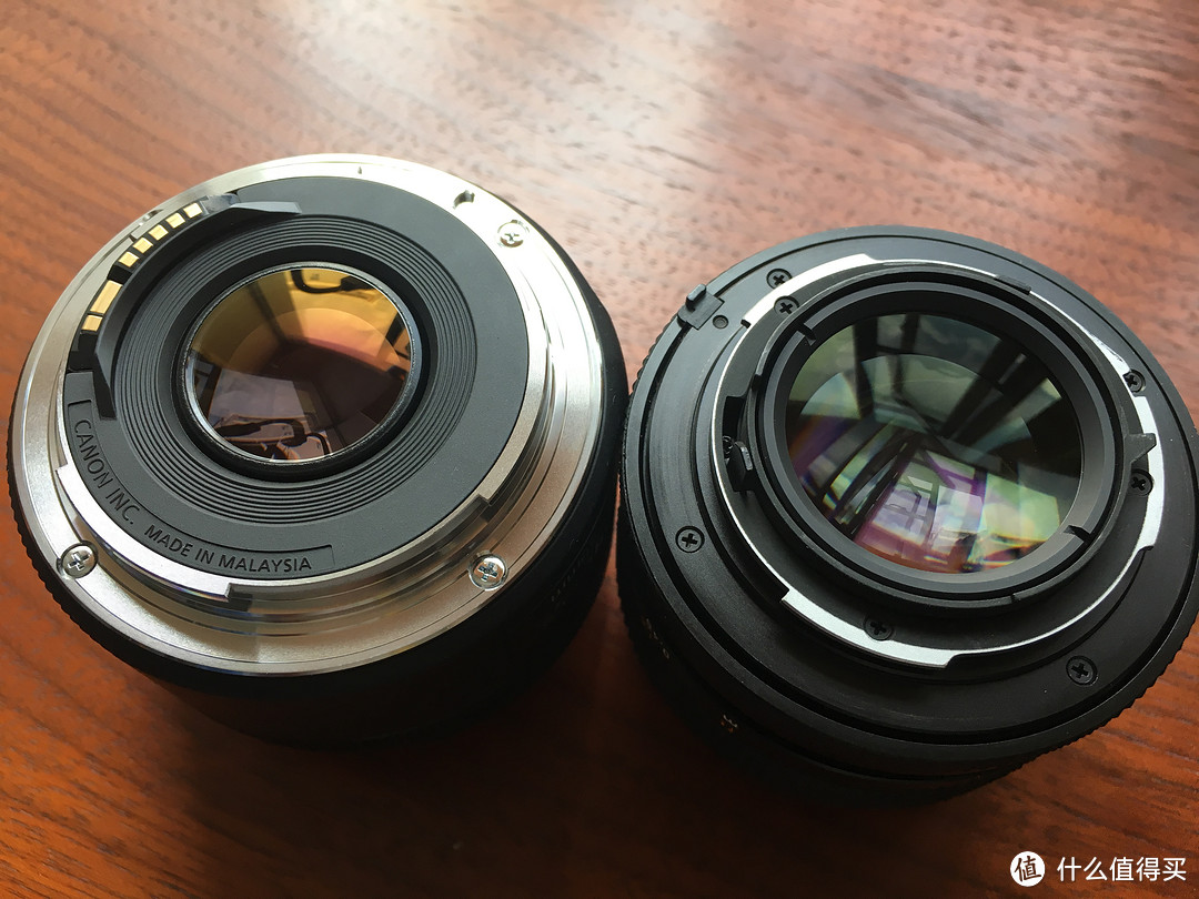 Canon 佳能 EF 50mm f/1.8 标准定焦镜头与康泰时50mm 1.4相隔一个时代的对话